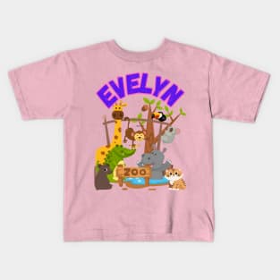 Evelyn baby's names Kids T-Shirt